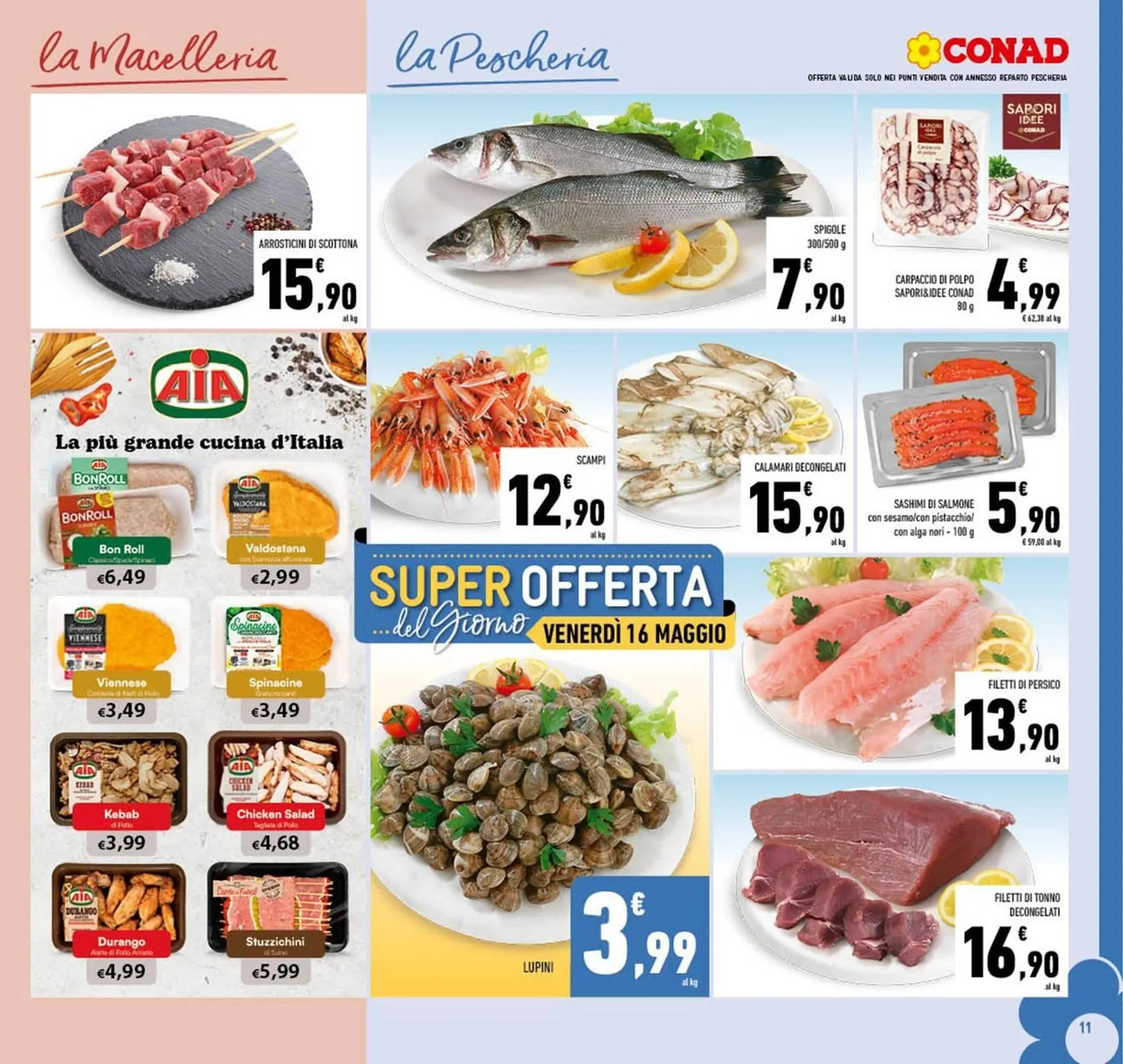 Volantino Conad da 7 maggio a 18 maggio di 2025 - Pagina del volantino 11