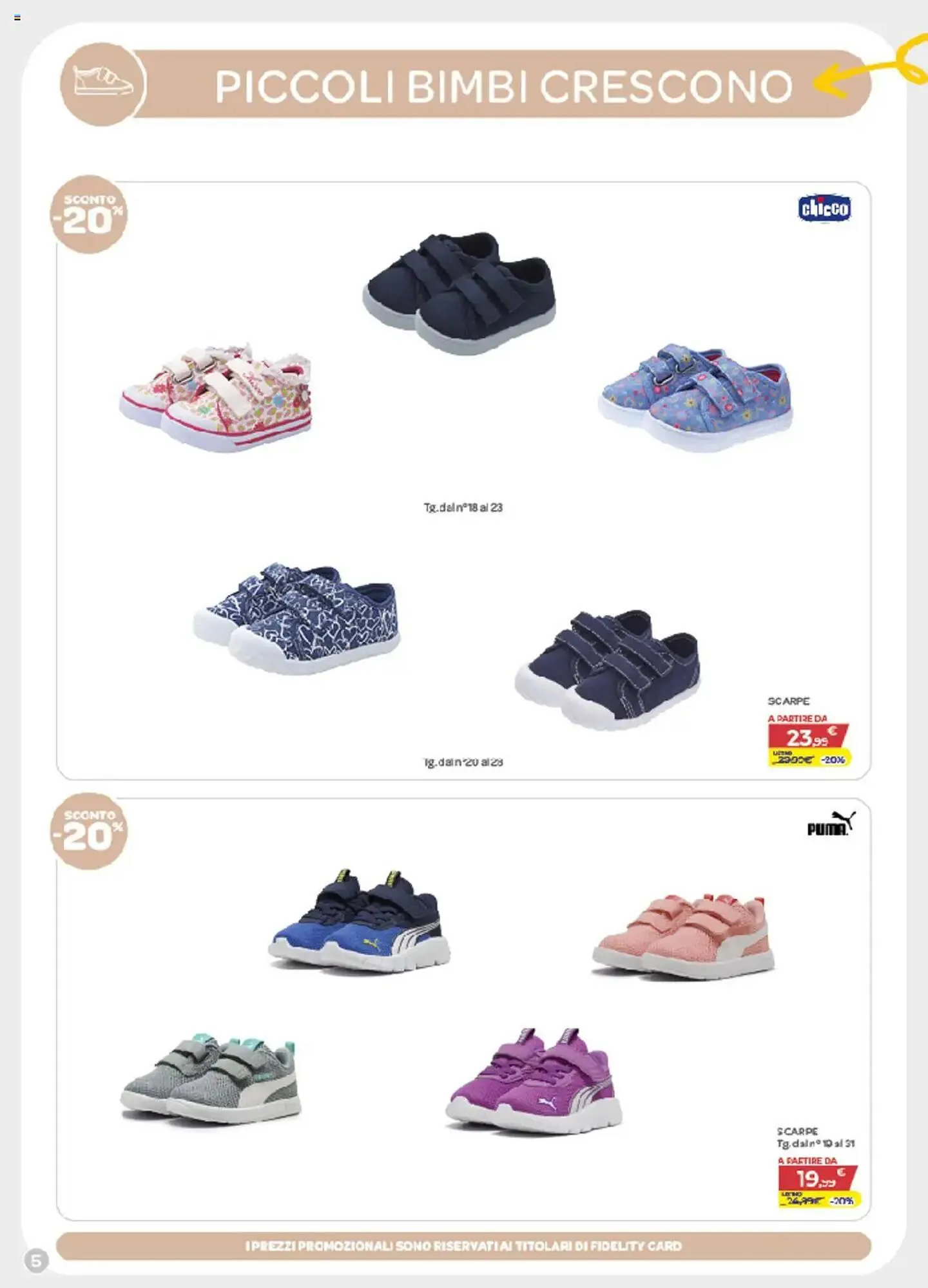 Volantino Bimbo Store da 6 marzo a 2 aprile di 2025 - Pagina del volantino 5