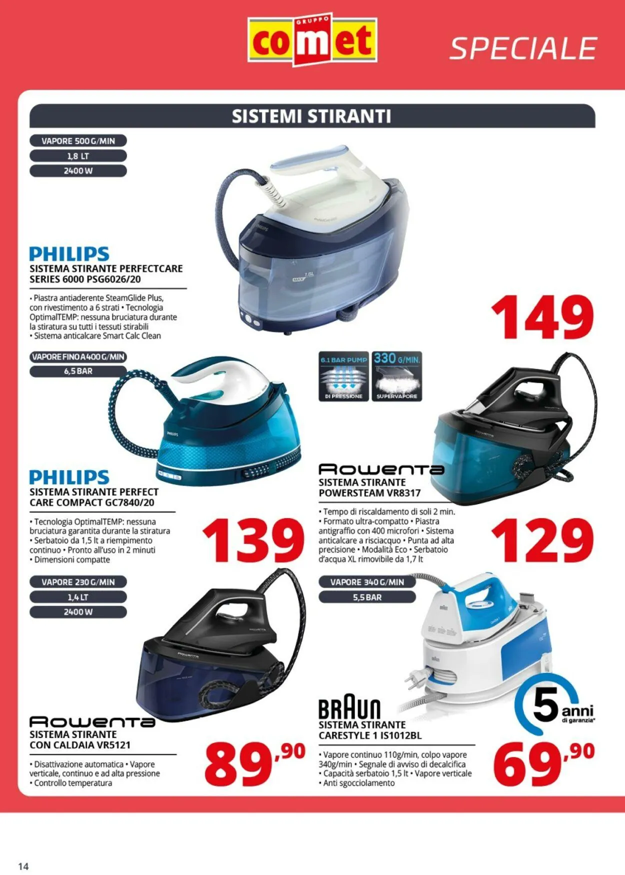 Comet Volantino attuale da 6 novembre a 12 novembre di 2025 - Pagina del volantino 14