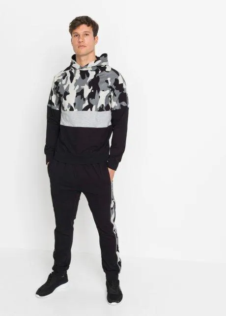 Completo felpa e pantaloni (set 2 pezzi) con poliestere riciclato