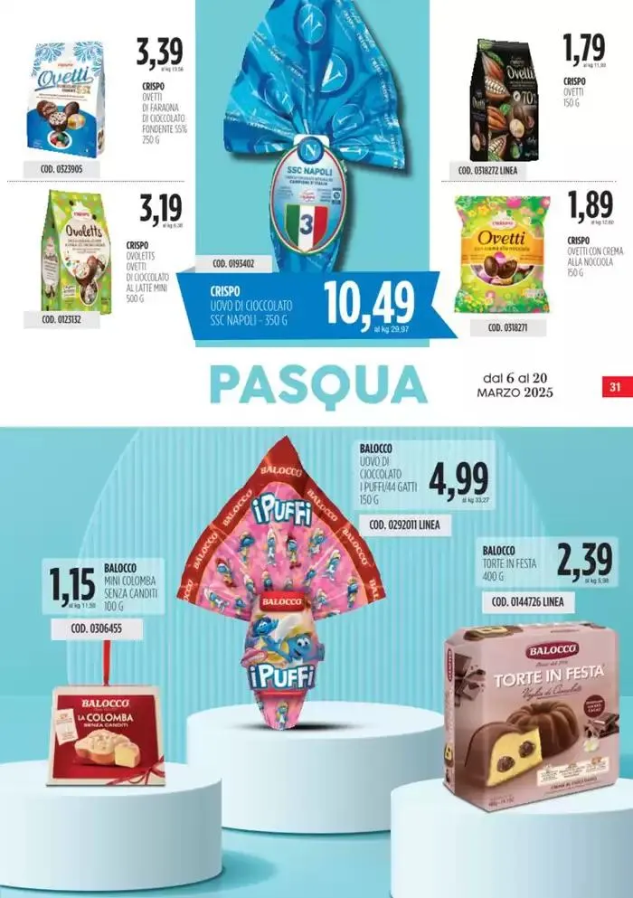 Offerte da 6 marzo a 20 marzo di 2025 - Pagina del volantino 31