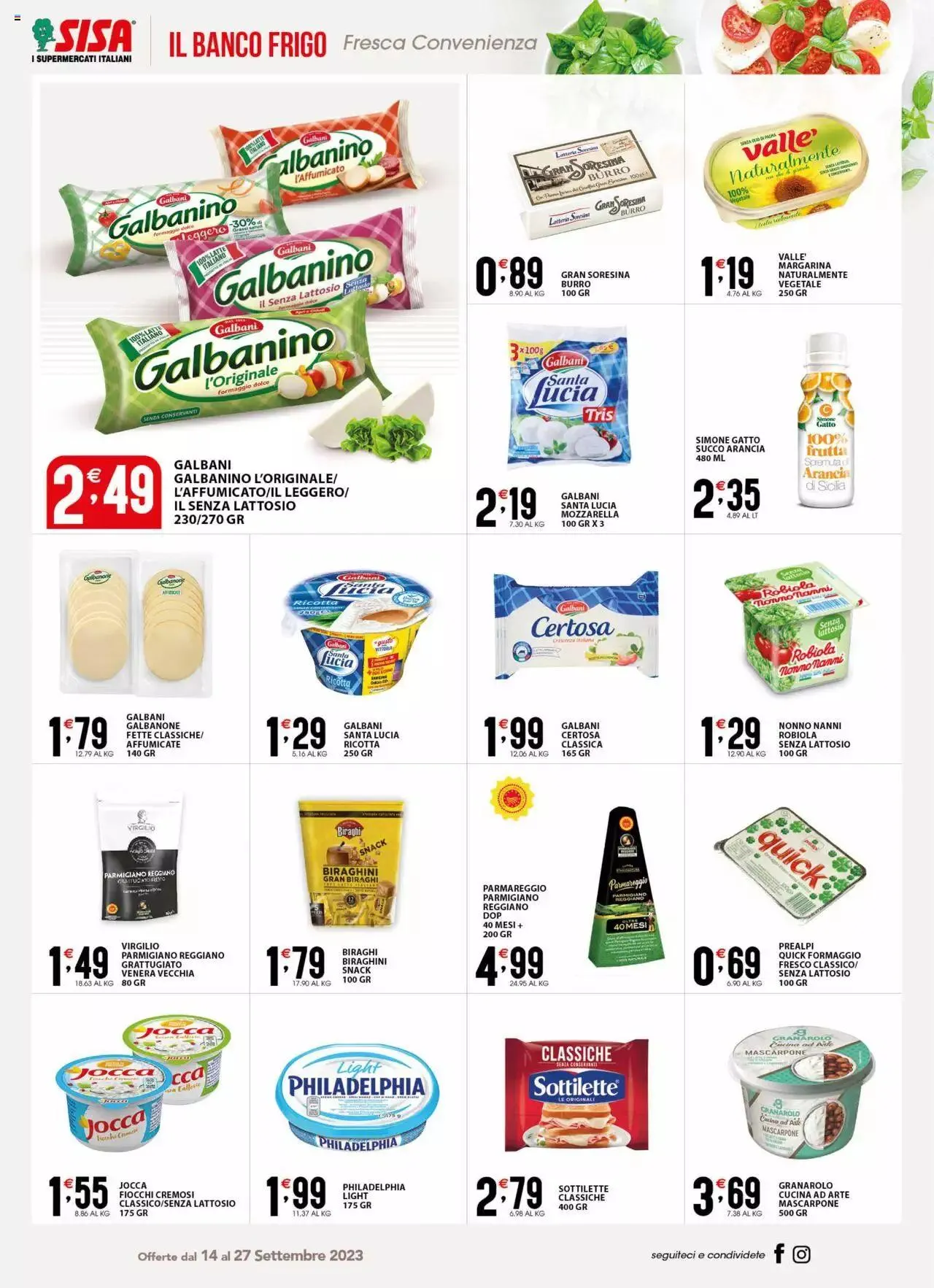 SISA - Campania volantino da 14 settembre a 27 settembre di 2023 - Pagina del volantino 6