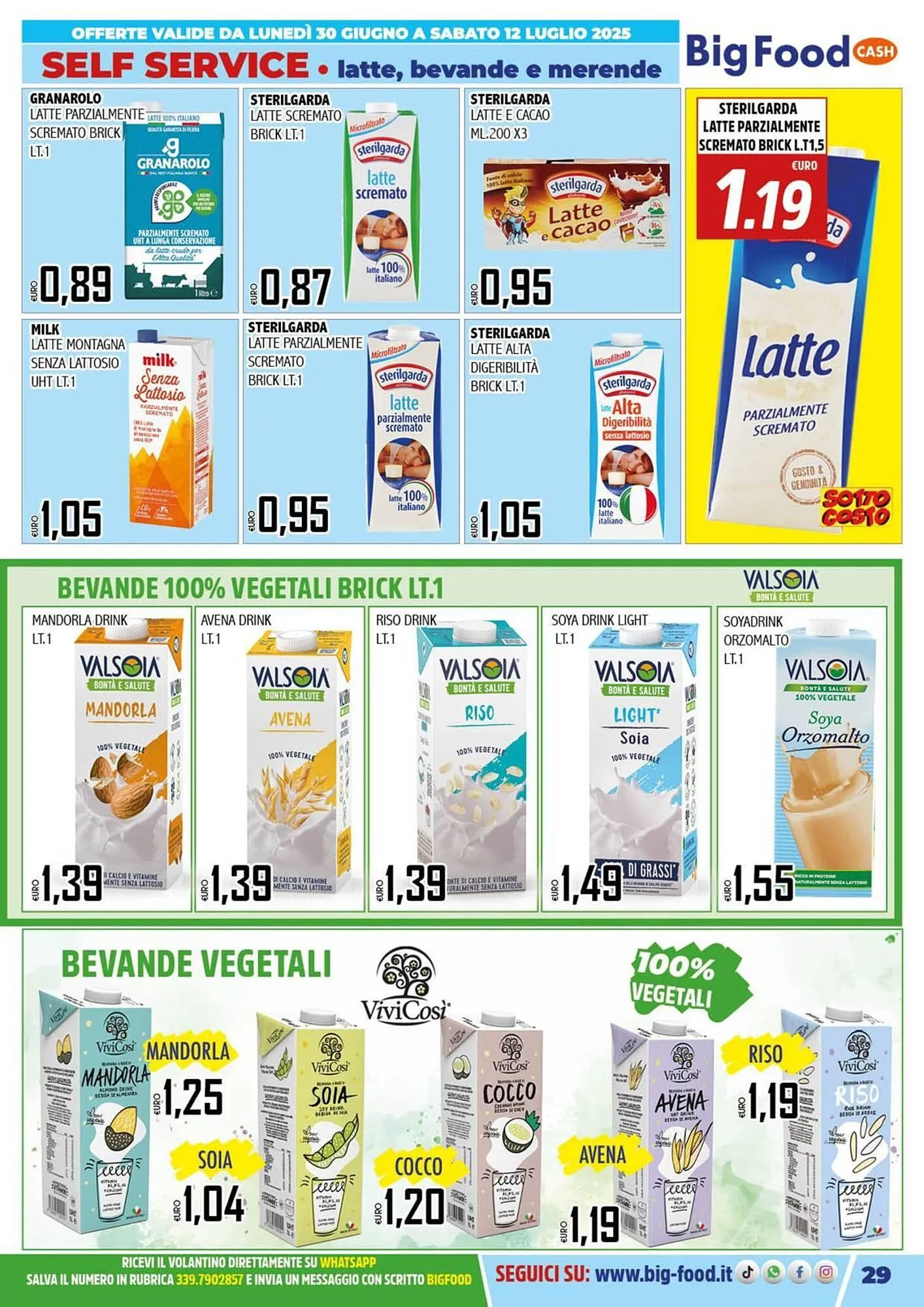 Volantino Big Food da 30 giugno a 12 luglio di 2025 - Pagina del volantino 29