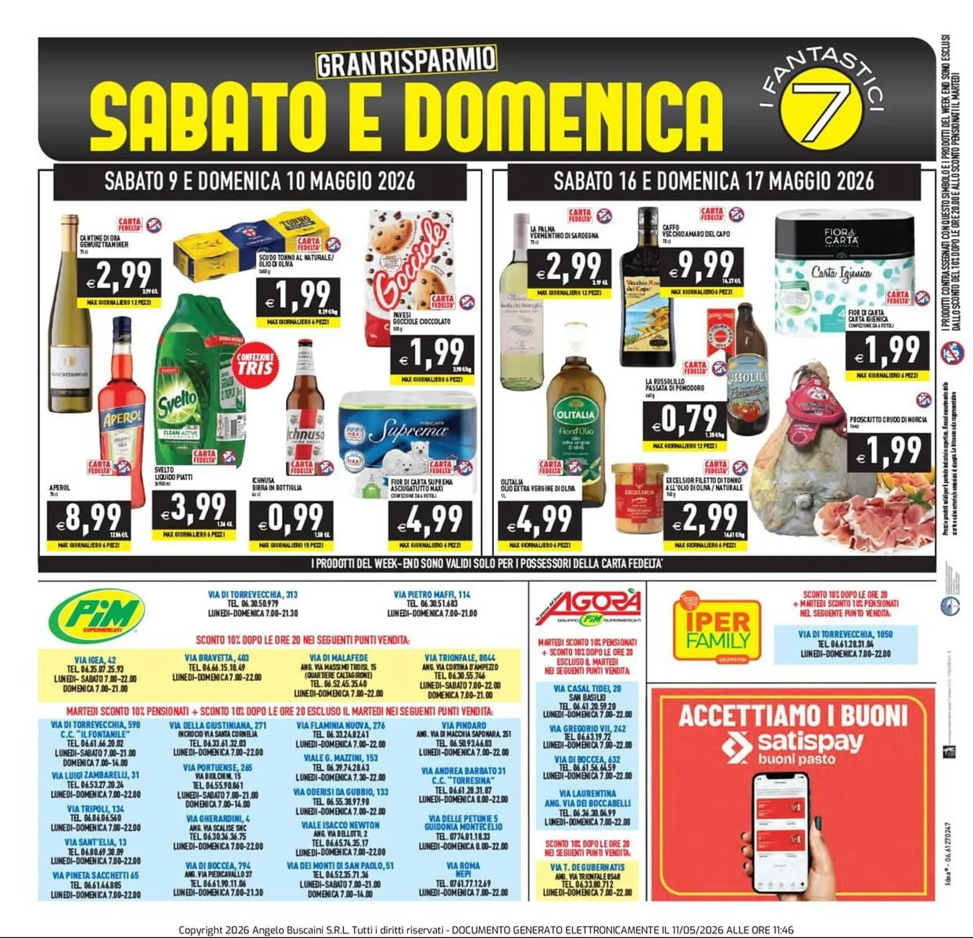 Volantino Supermercati Agorà da 8 maggio a 18 maggio di 2026 - Pagina del volantino 24