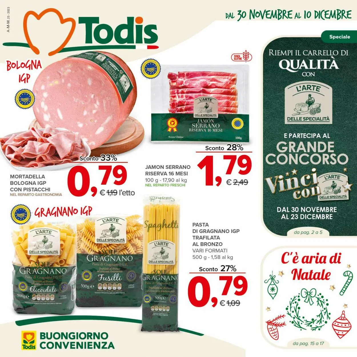 Todis Volantino attuale da 28 novembre a 12 dicembre di 2023 - Pagina del volantino 1