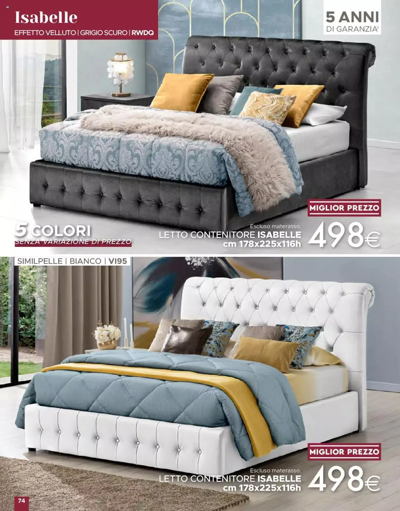 Volantino Mondo Convenienza da 1 ottobre a 31 dicembre di 2023 - Pagina del volantino 76