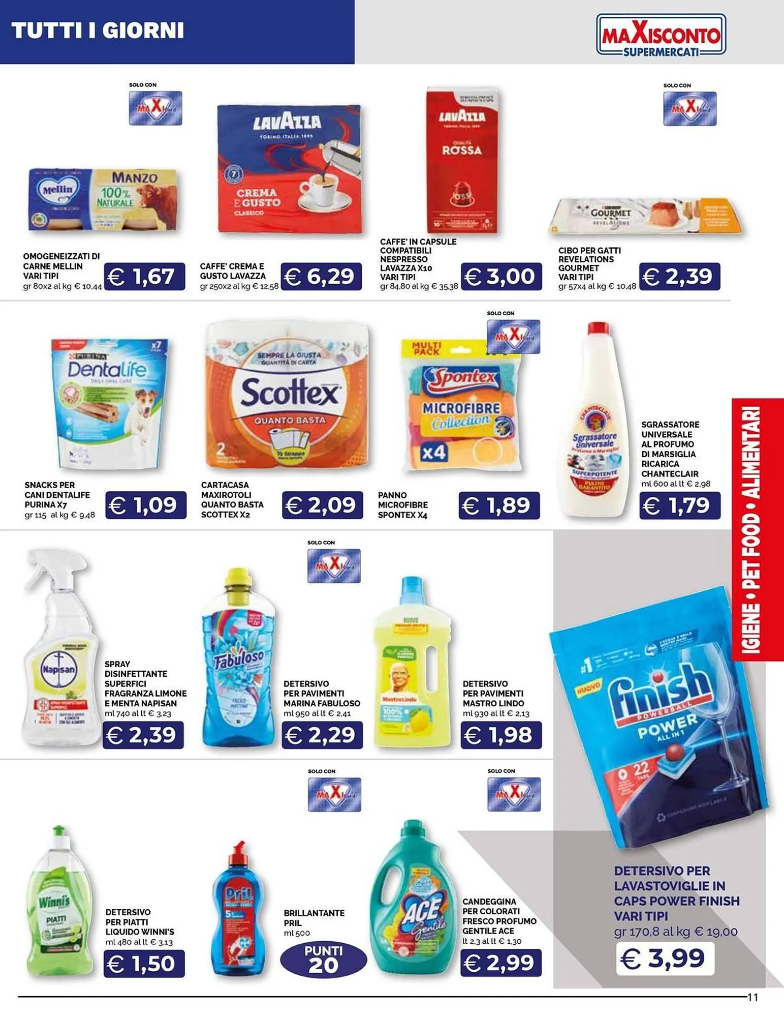 Volantino Maxisconto da 11 novembre a 24 novembre di 2024 - Pagina del volantino 11