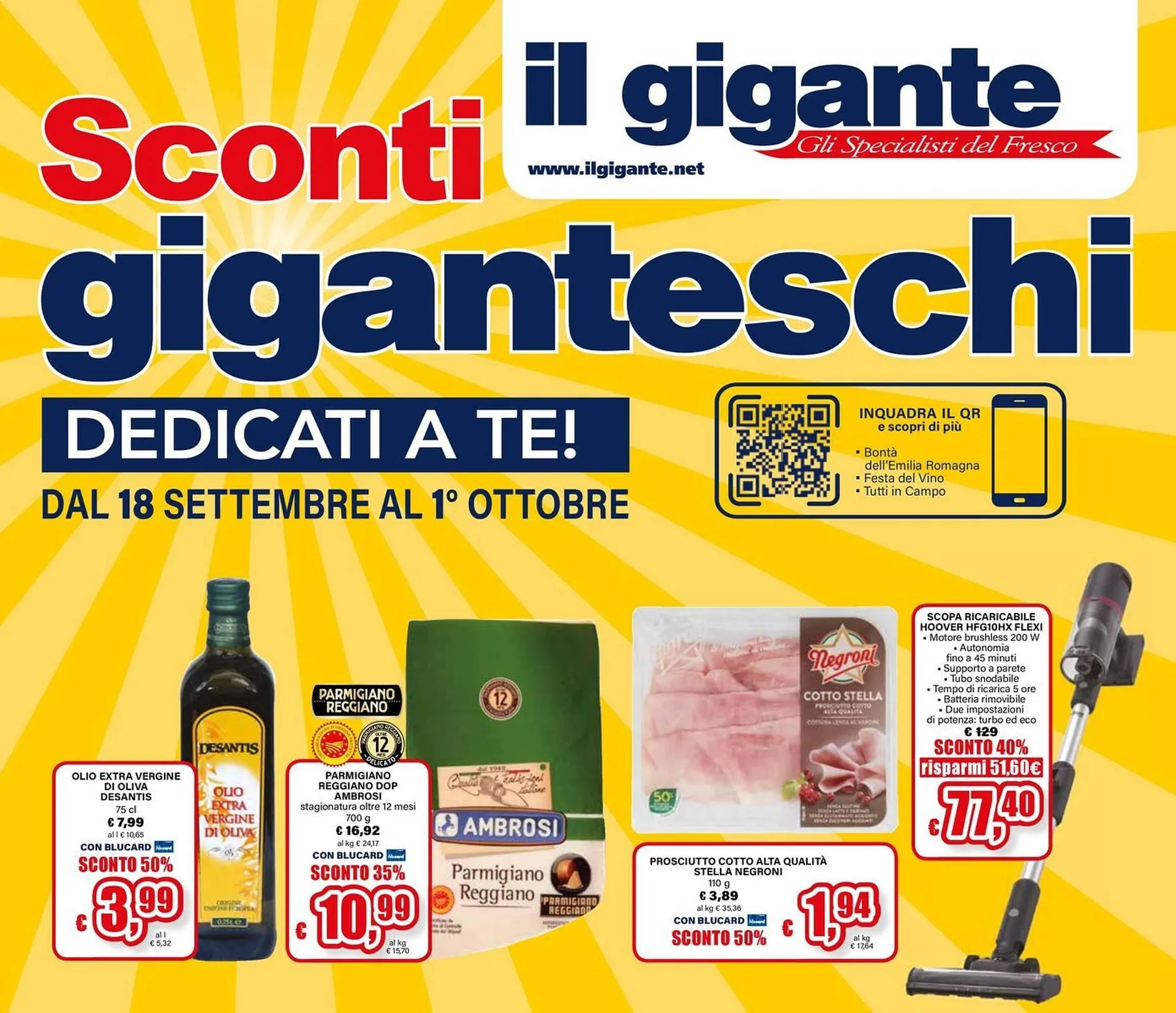 Volantino Il Gigante da 18 settembre a 1 ottobre di 2025 - Pagina del volantino 1