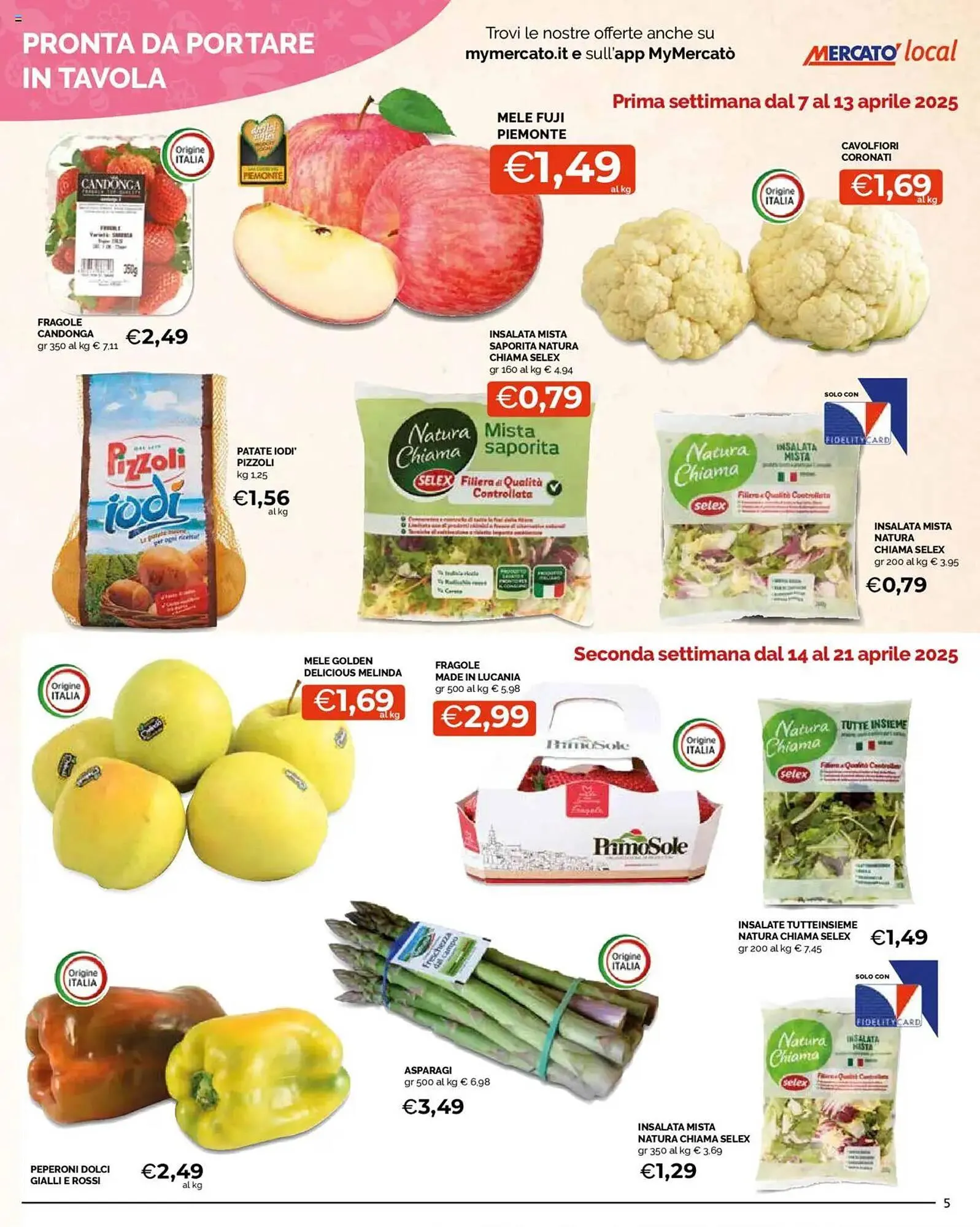 Volantino Mercatò Local da 7 aprile a 21 aprile di 2025 - Pagina del volantino 5