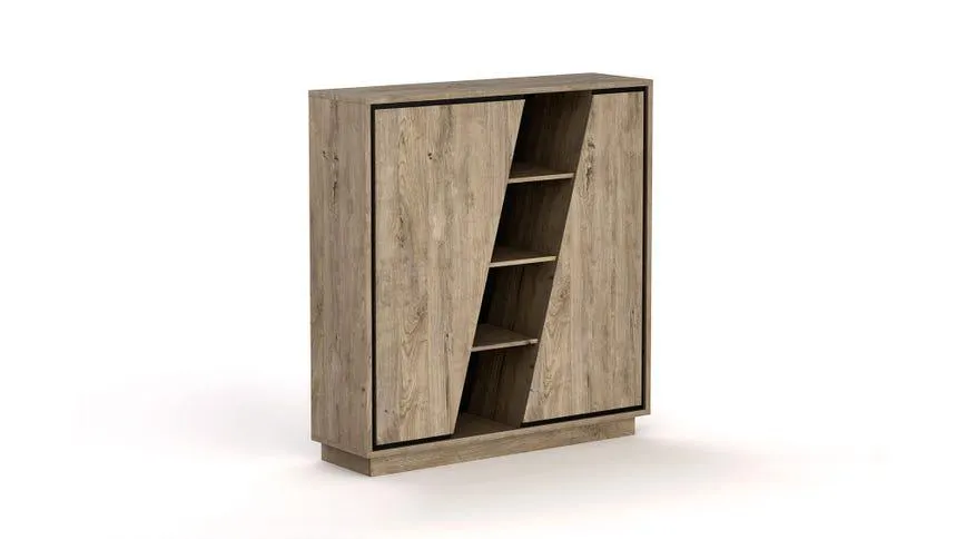 Colorado credenza 2 ante color quercia