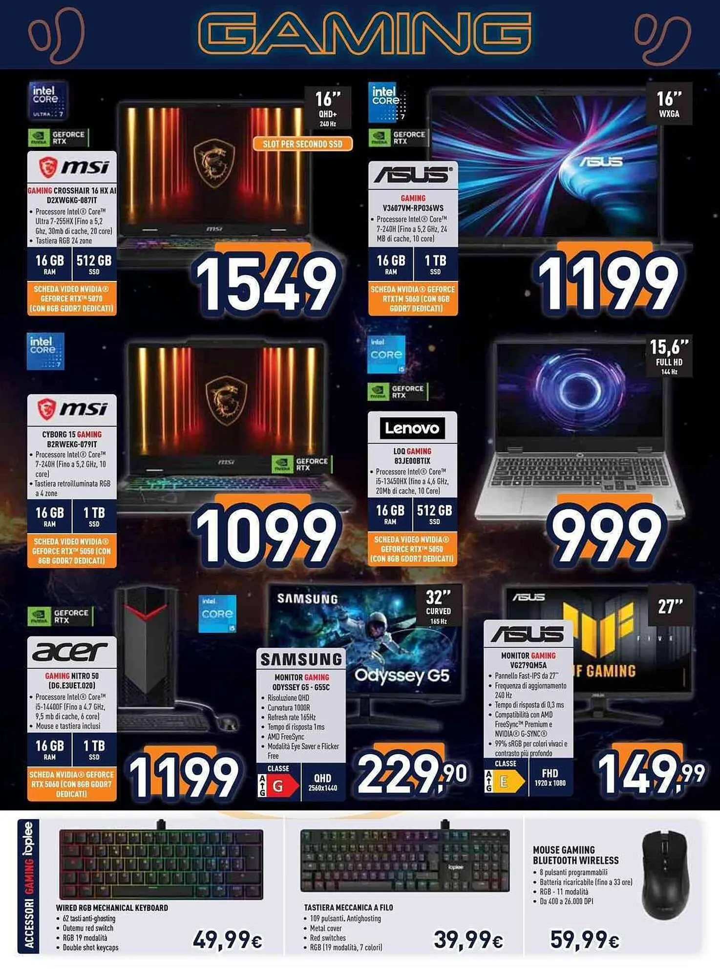 Volantino Unieuro da 3 aprile a 16 aprile di 2026 - Pagina del volantino 37