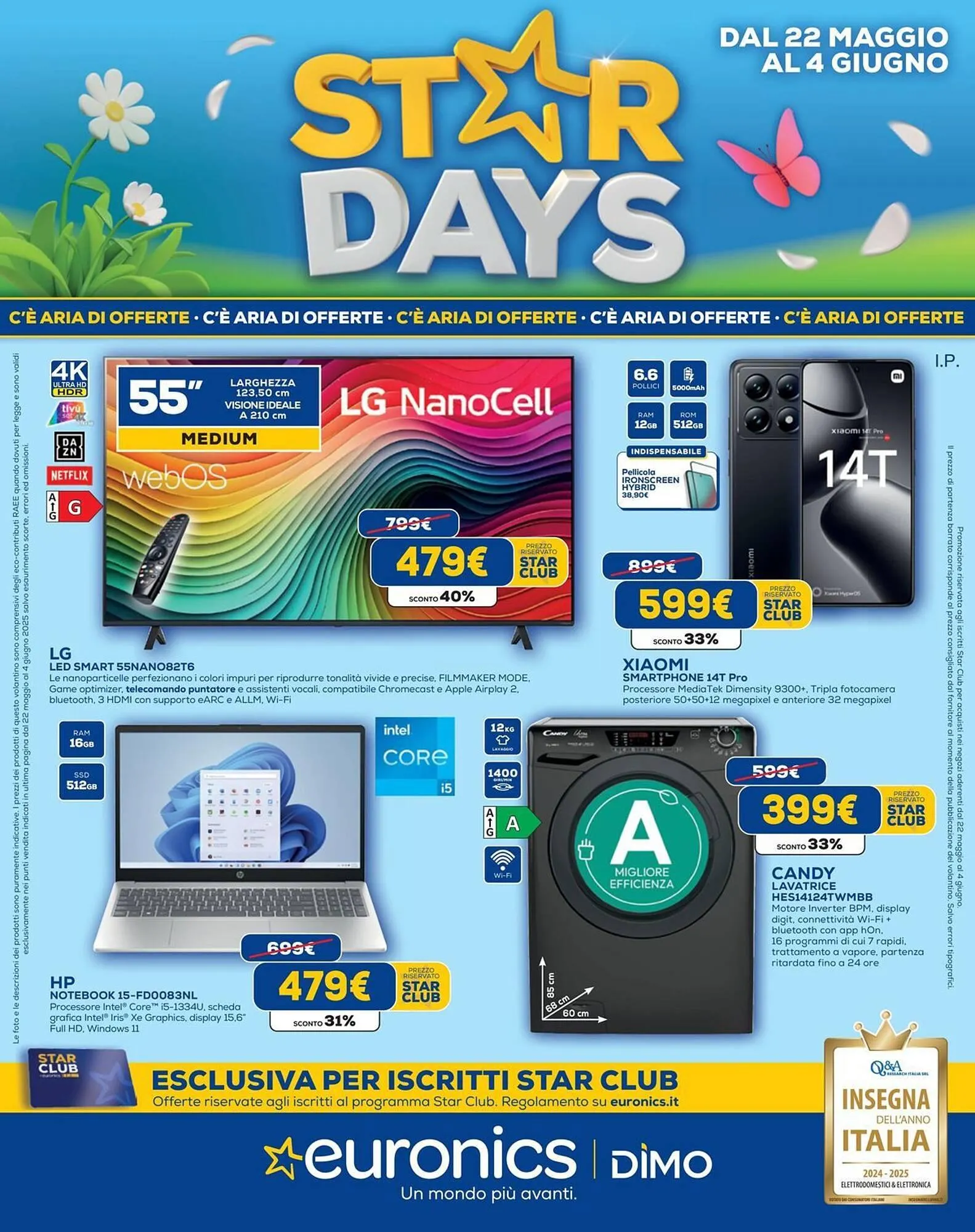 Volantino Euronics da 28 maggio a 4 giugno di 2025 - Pagina del volantino 1