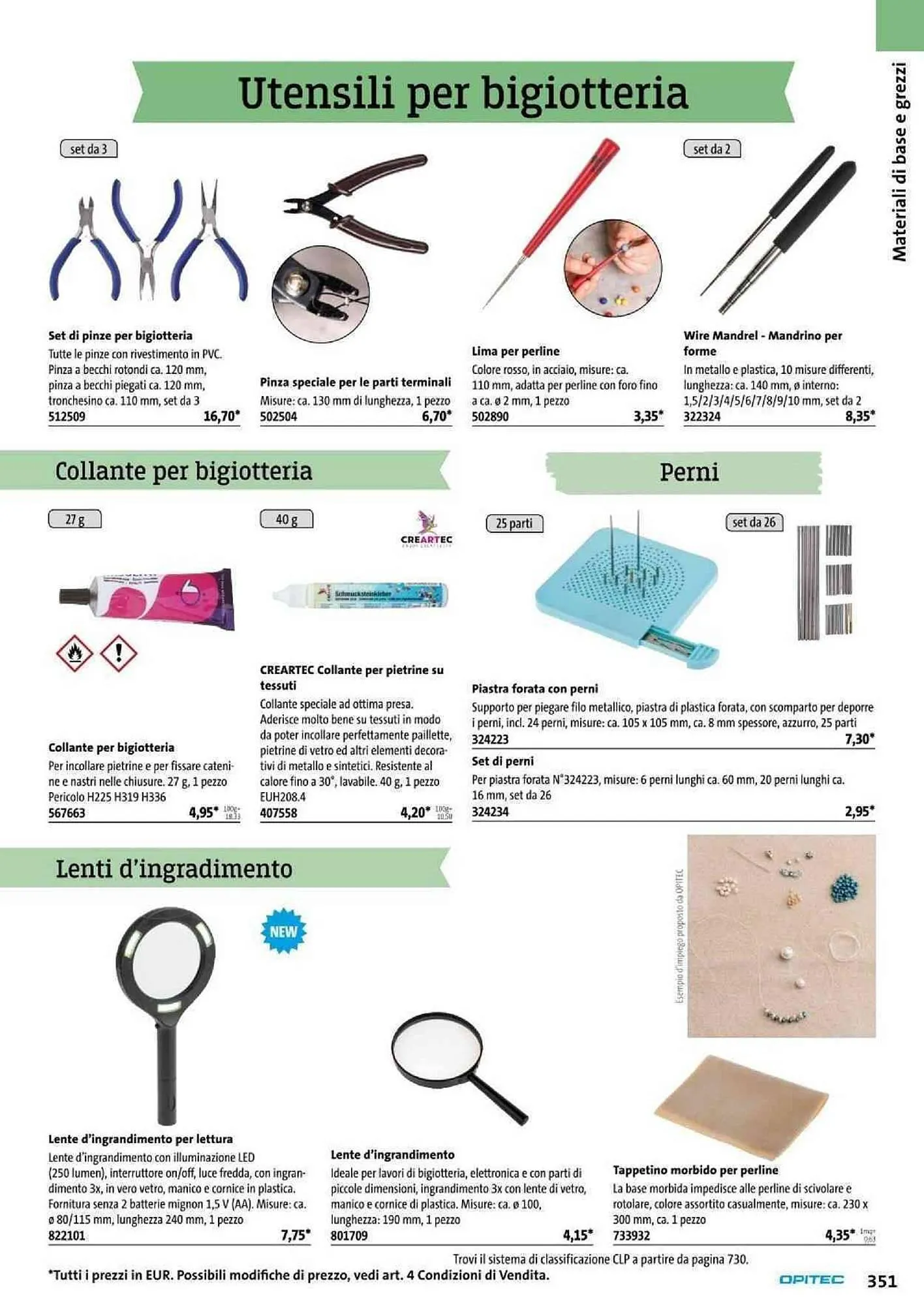 Volantino Opitec da 6 gennaio a 31 agosto di 2024 - Pagina del volantino 351