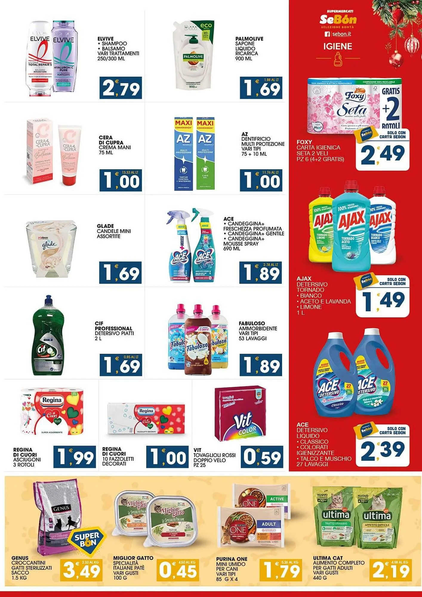 Volantino SeBón Supermercati da 15 dicembre a 26 dicembre di 2025 - Pagina del volantino 19