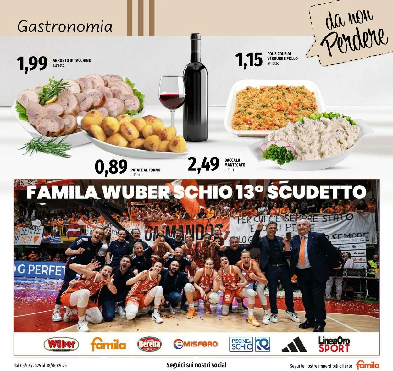 Famila Volantino attuale da 5 giugno a 18 giugno di 2025 - Pagina del volantino 9