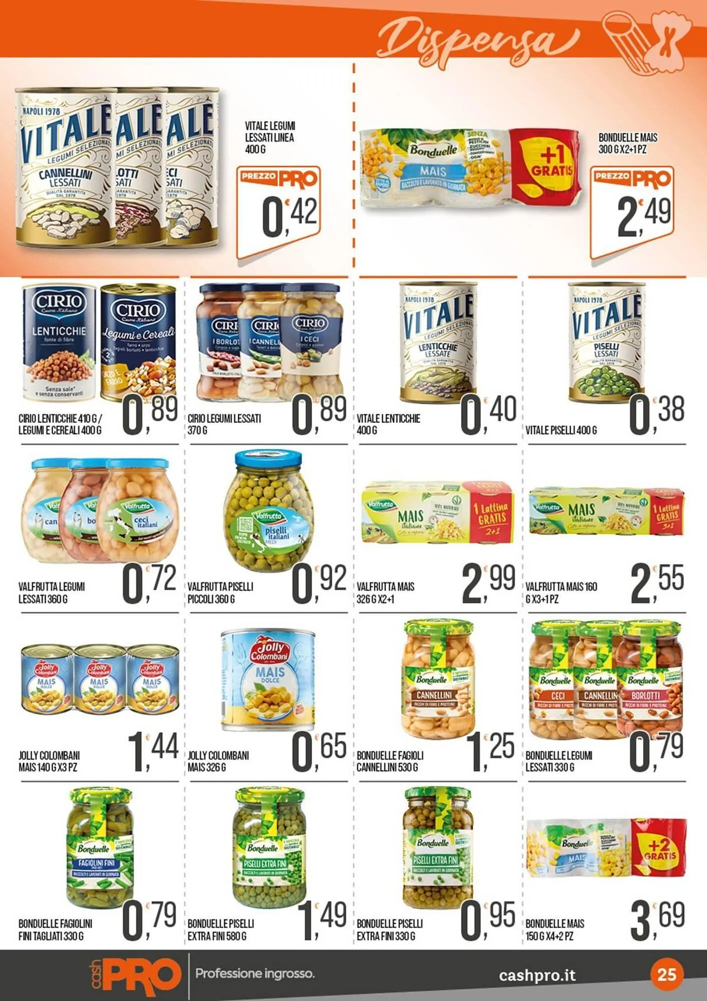 Volantino Cash pro da 23 giugno a 6 luglio di 2025 - Pagina del volantino 25