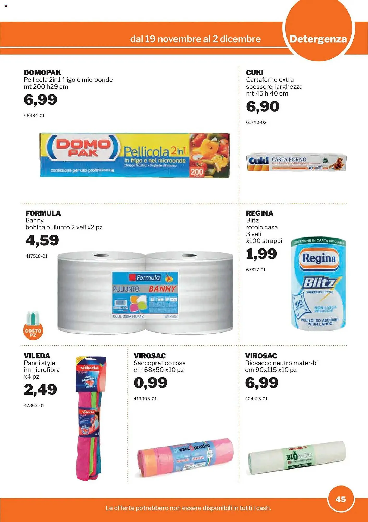 Volantino GrosMarket da 19 novembre a 2 dicembre di 2025 - Pagina del volantino 45