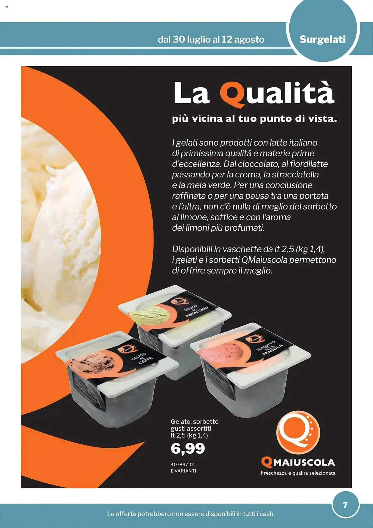 Volantino GrosMarket da 30 luglio a 12 agosto di 2025 - Pagina del volantino 7