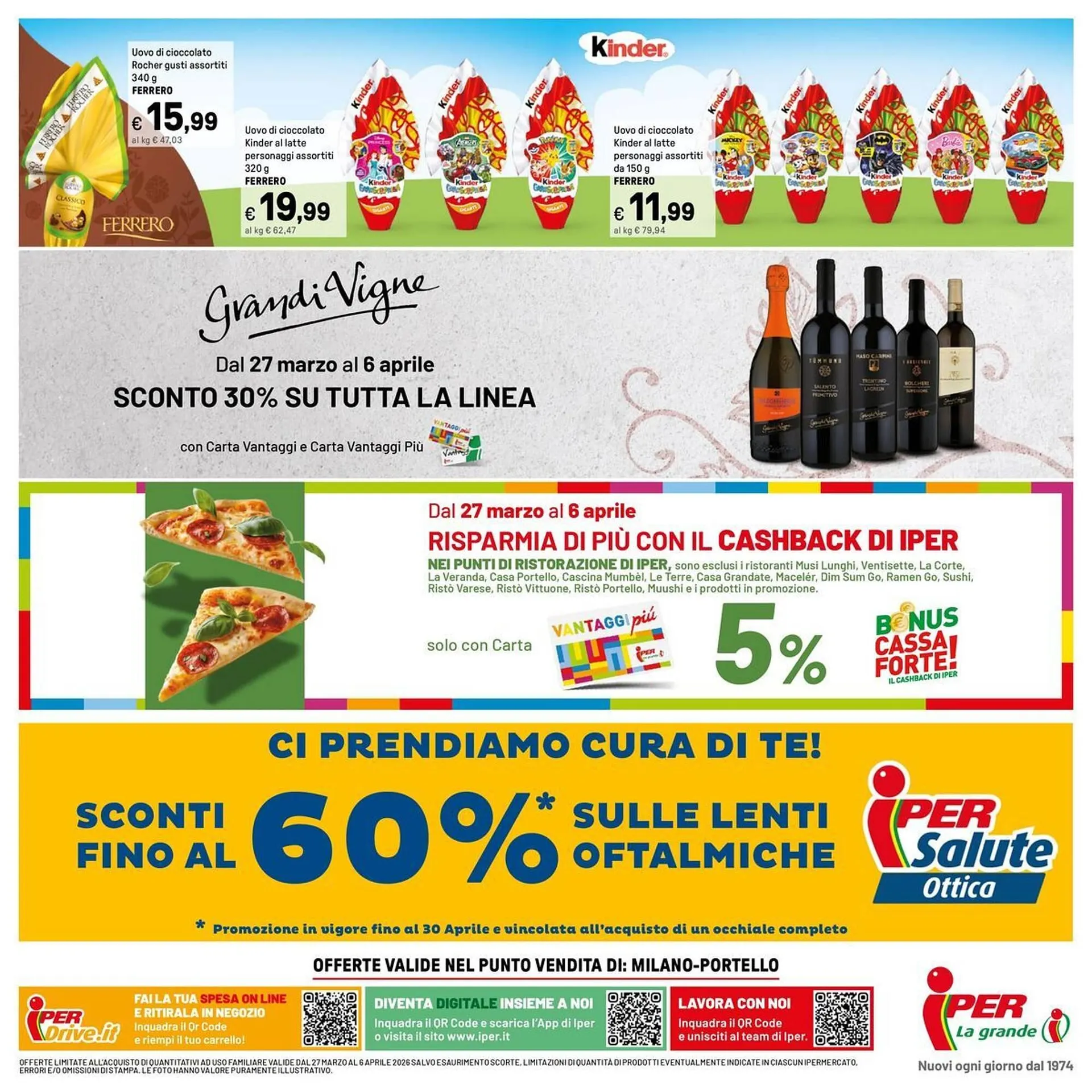 Volantino Iper La Grande da 27 marzo a 6 aprile di 2026 - Pagina del volantino 44