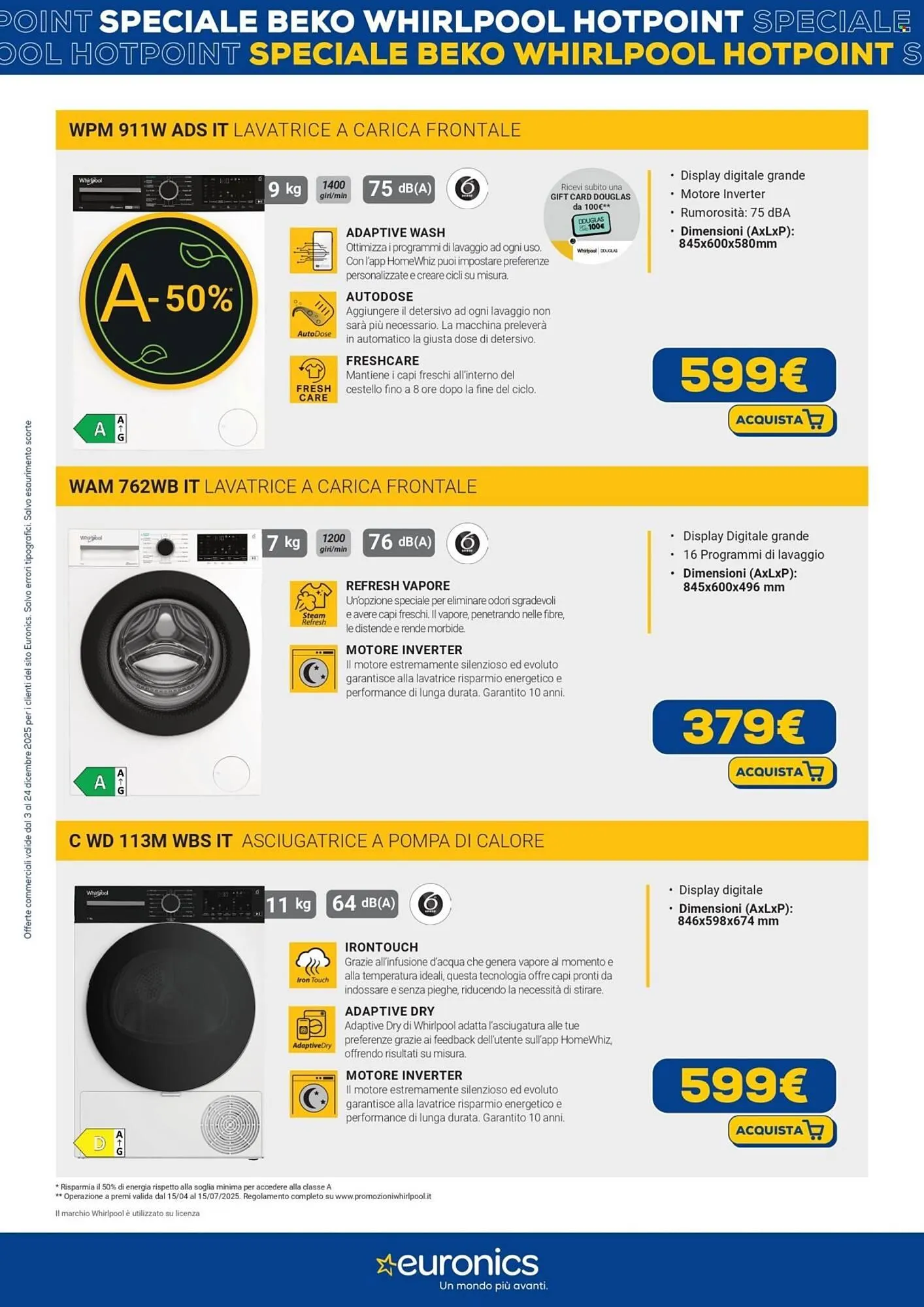 Volantino Euronics da 3 dicembre a 24 dicembre di 2025 - Pagina del volantino 3