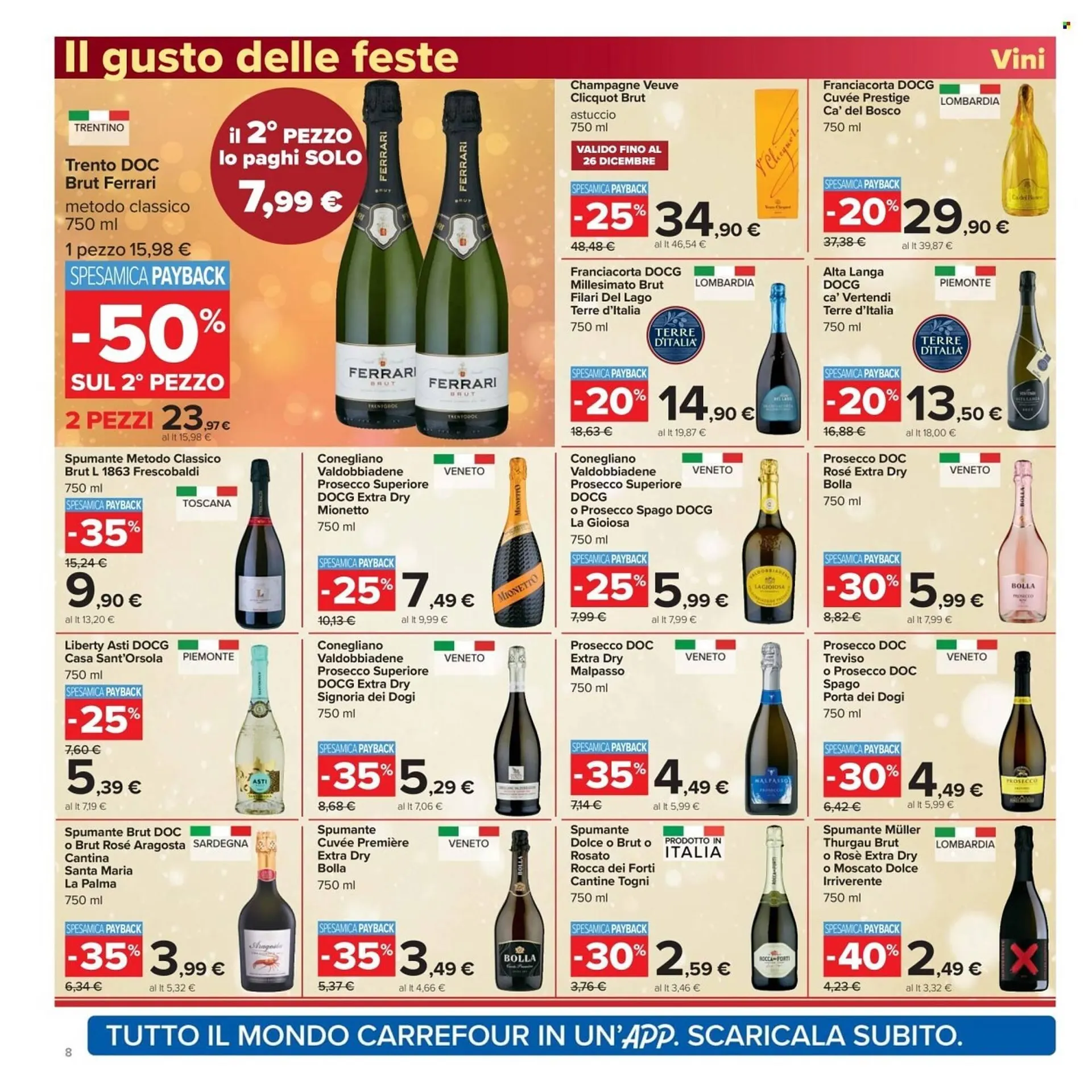 Volantino Carrefour Iper da 16 dicembre a 1 gennaio di 2026 - Pagina del volantino 8