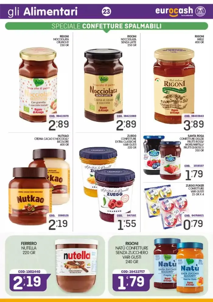 Offerte valide 2 al 19 gennaio  da 3 gennaio a 19 gennaio di 2025 - Pagina del volantino 23