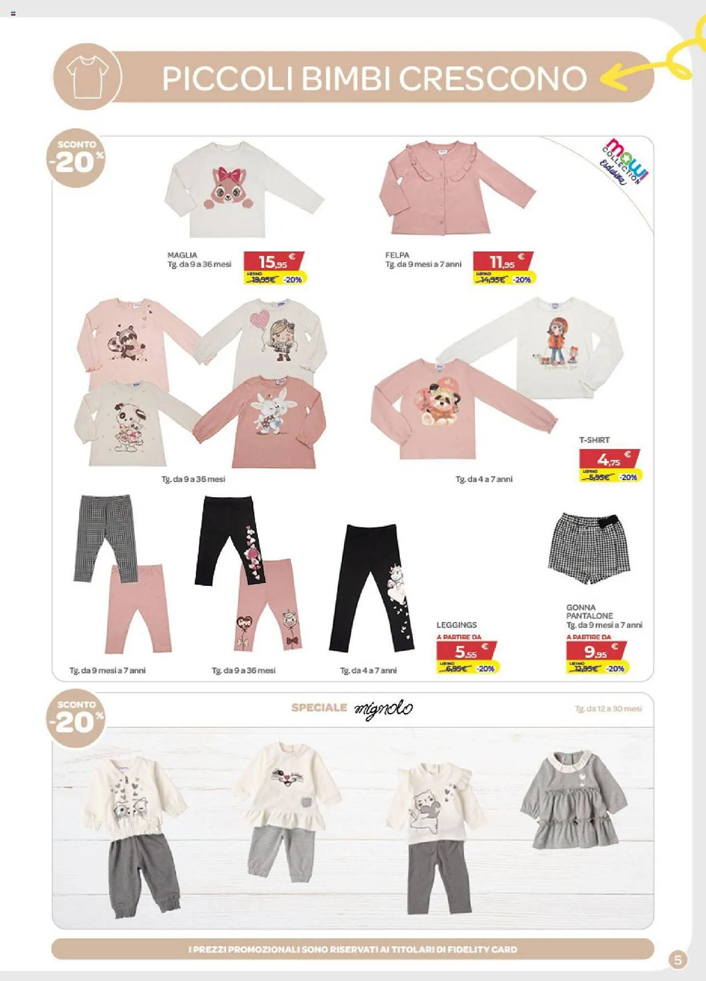 Volantino Bimbo Store da 28 settembre a 25 ottobre di 2023 - Pagina del volantino 5