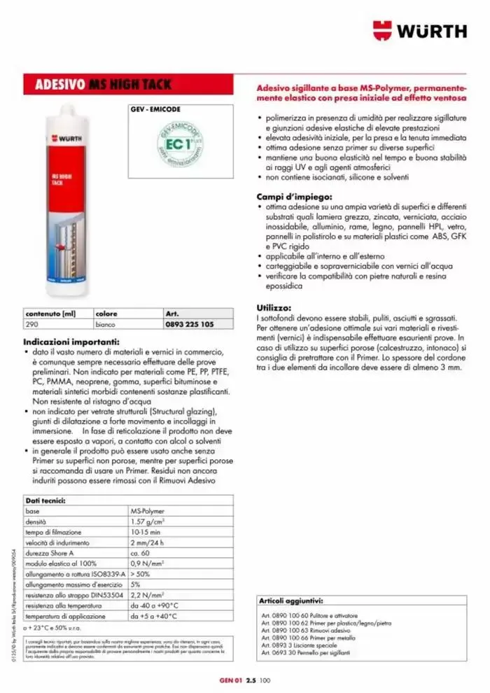 Catalogo generale da 29 aprile a 31 dicembre di 2025 - Pagina del volantino 151