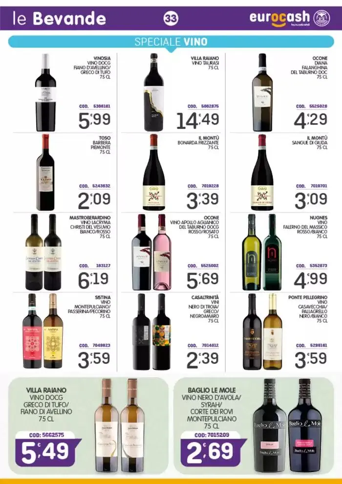 Offerte valide 2 al 19 gennaio  da 3 gennaio a 19 gennaio di 2025 - Pagina del volantino 33