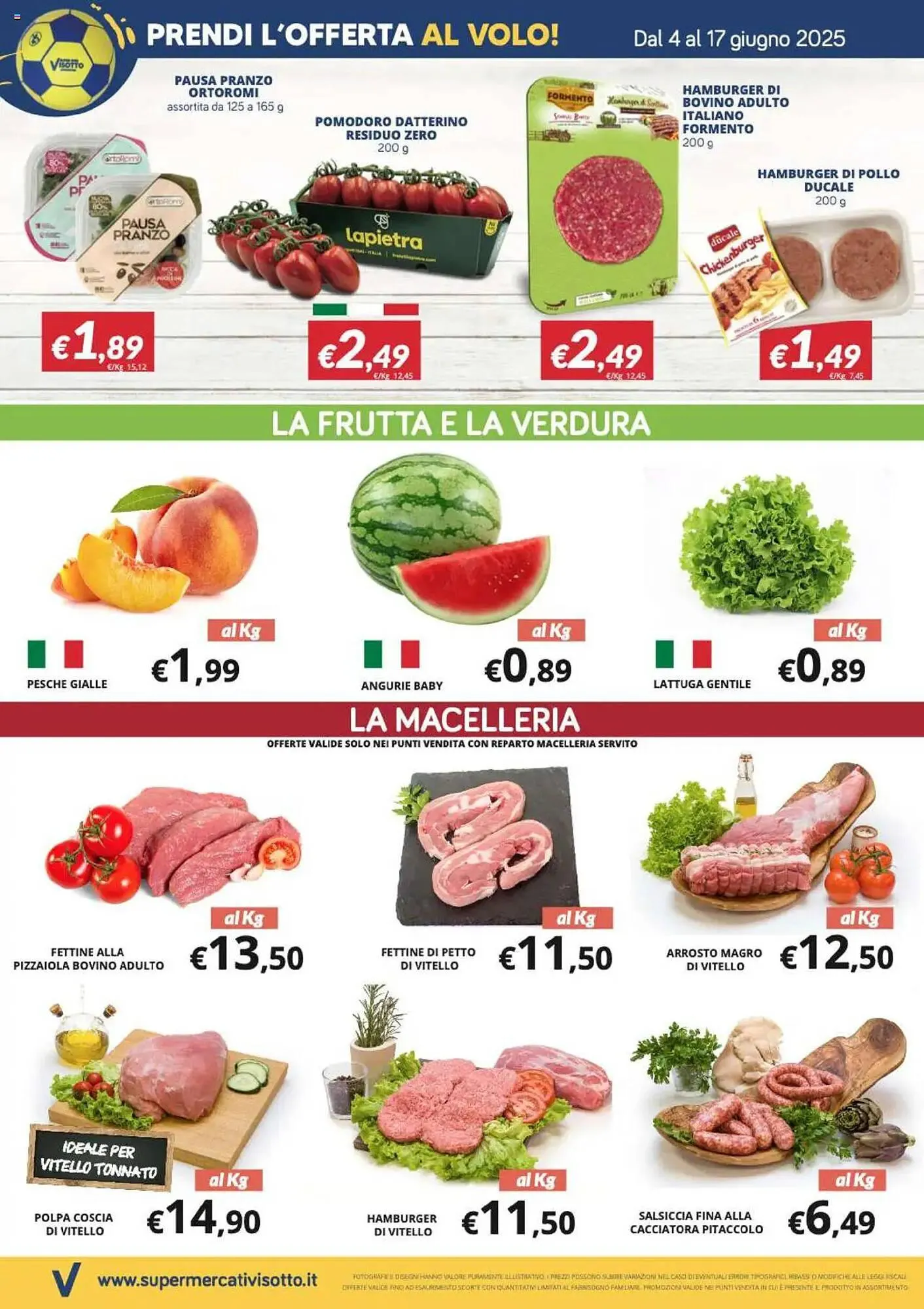 Volantino Supermercati Visotto da 4 giugno a 17 giugno di 2025 - Pagina del volantino 2