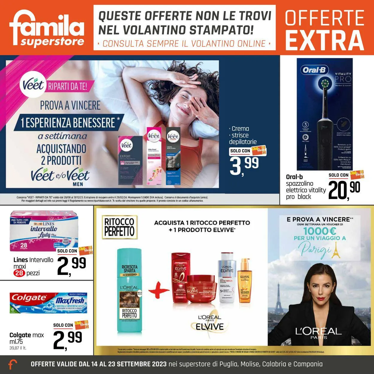 Famila Volantino attuale da 14 settembre a 23 settembre di 2023 - Pagina del volantino 31