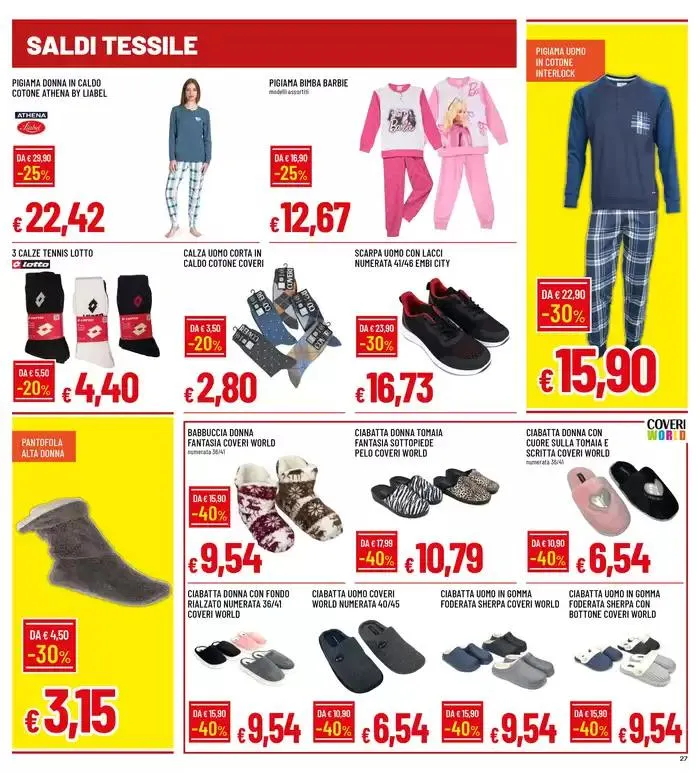 Grandi marche a piccoli prezzi  da 9 gennaio a 22 gennaio di 2025 - Pagina del volantino 27