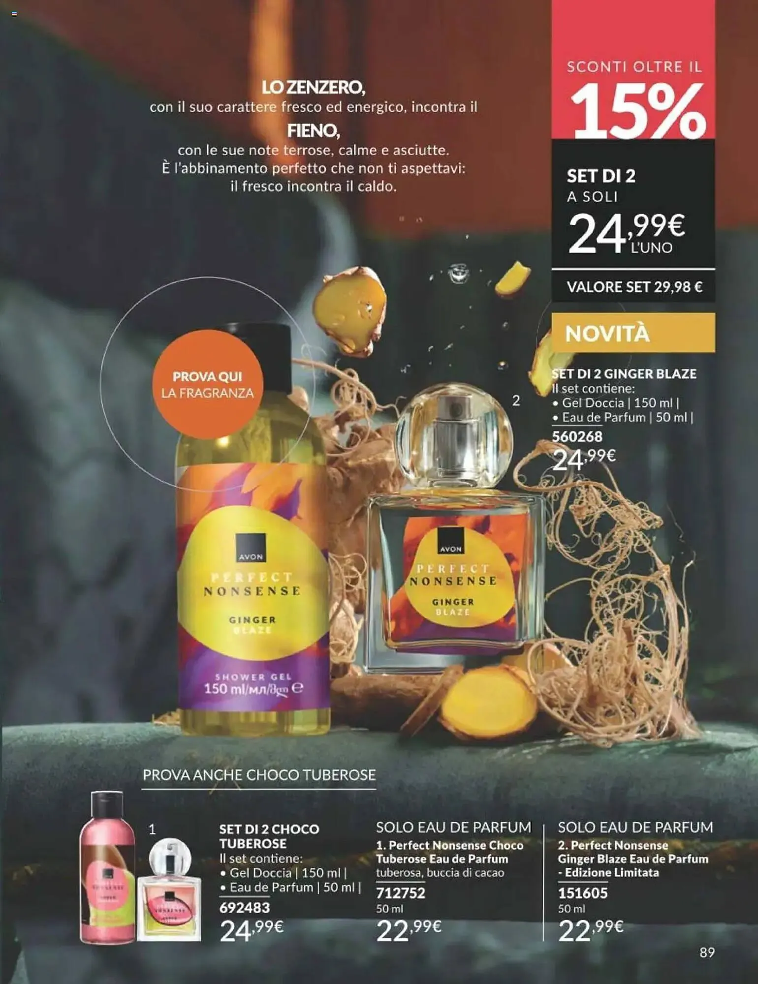 Catalogo Avon da 1 ottobre a 31 ottobre di 2025 - Pagina del volantino 89