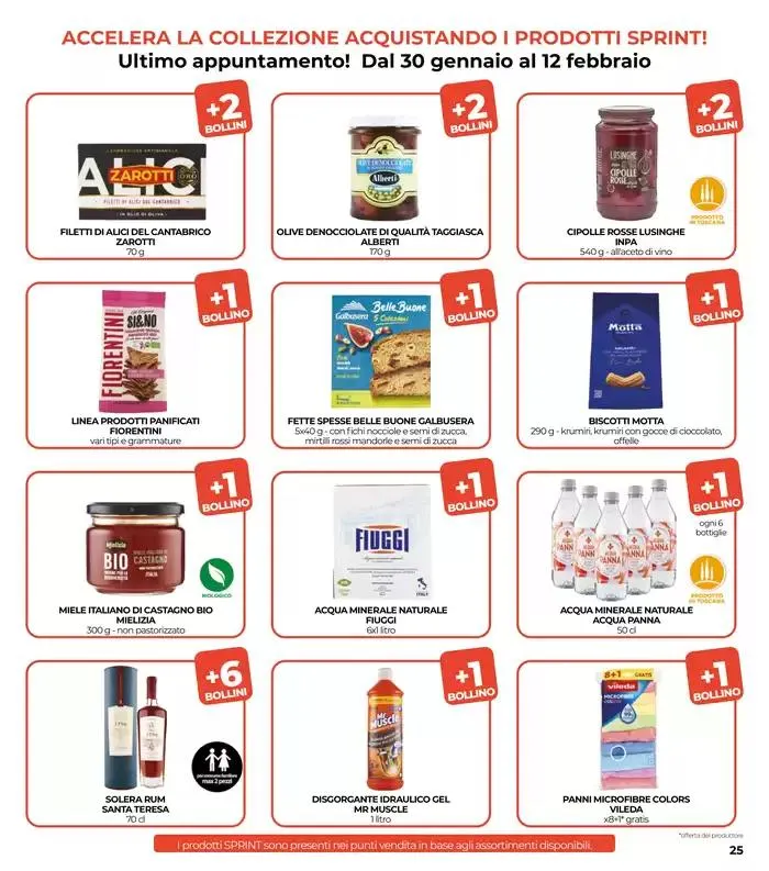 DAL 30 GENNAIO AL 12 FEBBRAIO 2025 da 30 gennaio a 12 febbraio di 2025 - Pagina del volantino 25