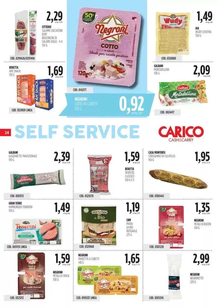 Offerte Carico Cash & Carry da 3 aprile a 21 aprile di 2025 - Pagina del volantino 24