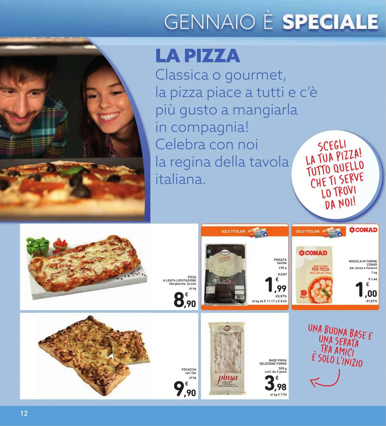 Conad - Spazio - Roma Volantino attuale da 5 gennaio a 14 gennaio di 2024 - Pagina del volantino 12