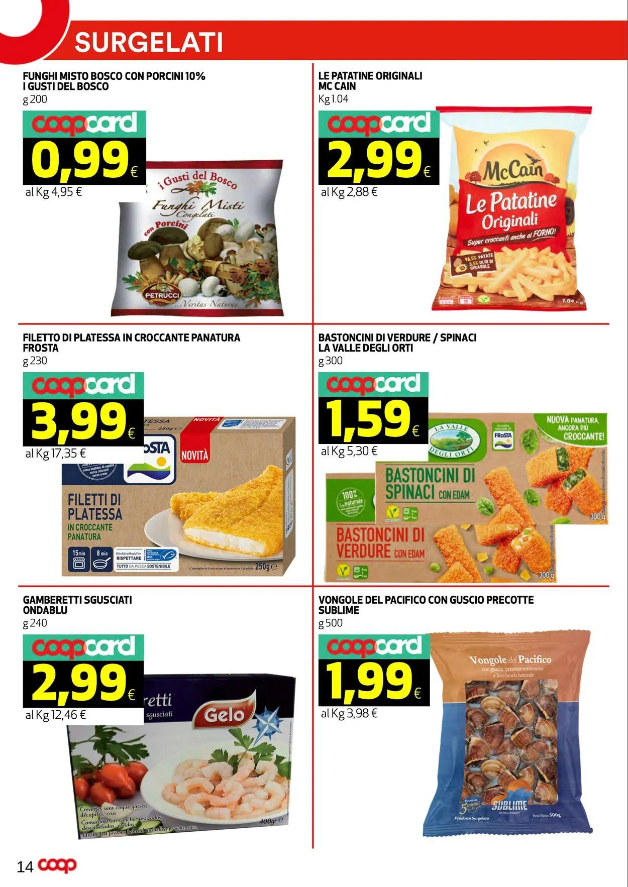 Coop Volantino attuale da 2 ottobre a 12 ottobre di 2025 - Pagina del volantino 16