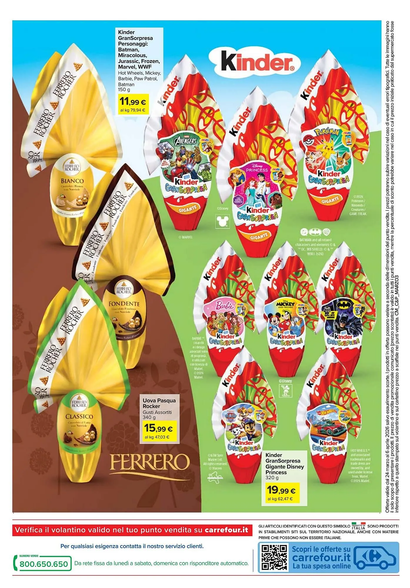 Volantino Carrefour Market da 24 marzo a 6 aprile di 2026 - Pagina del volantino 16