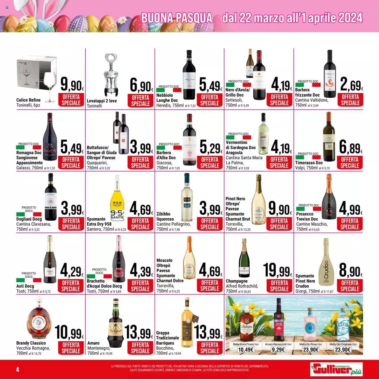 Volantino Gulliver da 22 marzo a 1 aprile di 2024 - Pagina del volantino 4