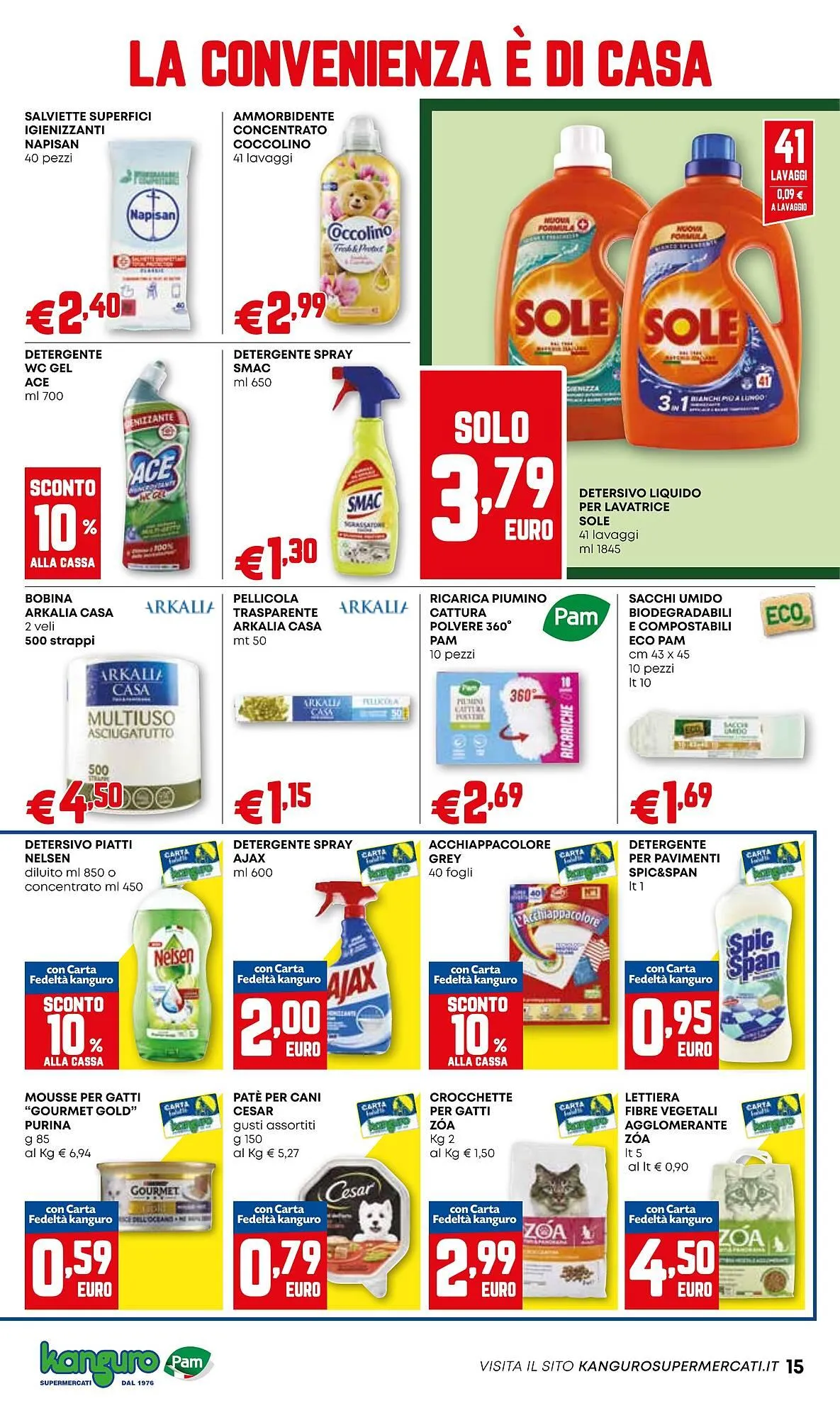Volantino Kanguro da 9 ottobre a 22 ottobre di 2025 - Pagina del volantino 15