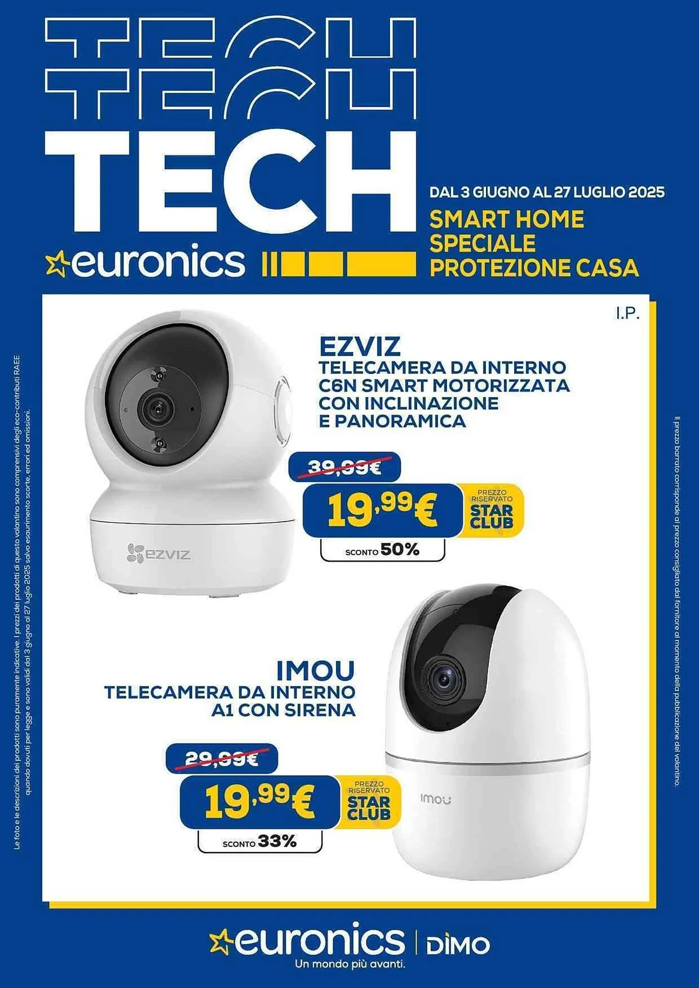Volantino Euronics da 3 giugno a 27 luglio di 2025 - Pagina del volantino 1