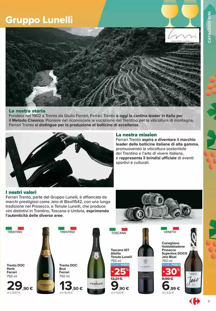 Catalogo vini da 7 ottobre a 10 novembre di 2024 - Pagina del volantino 3