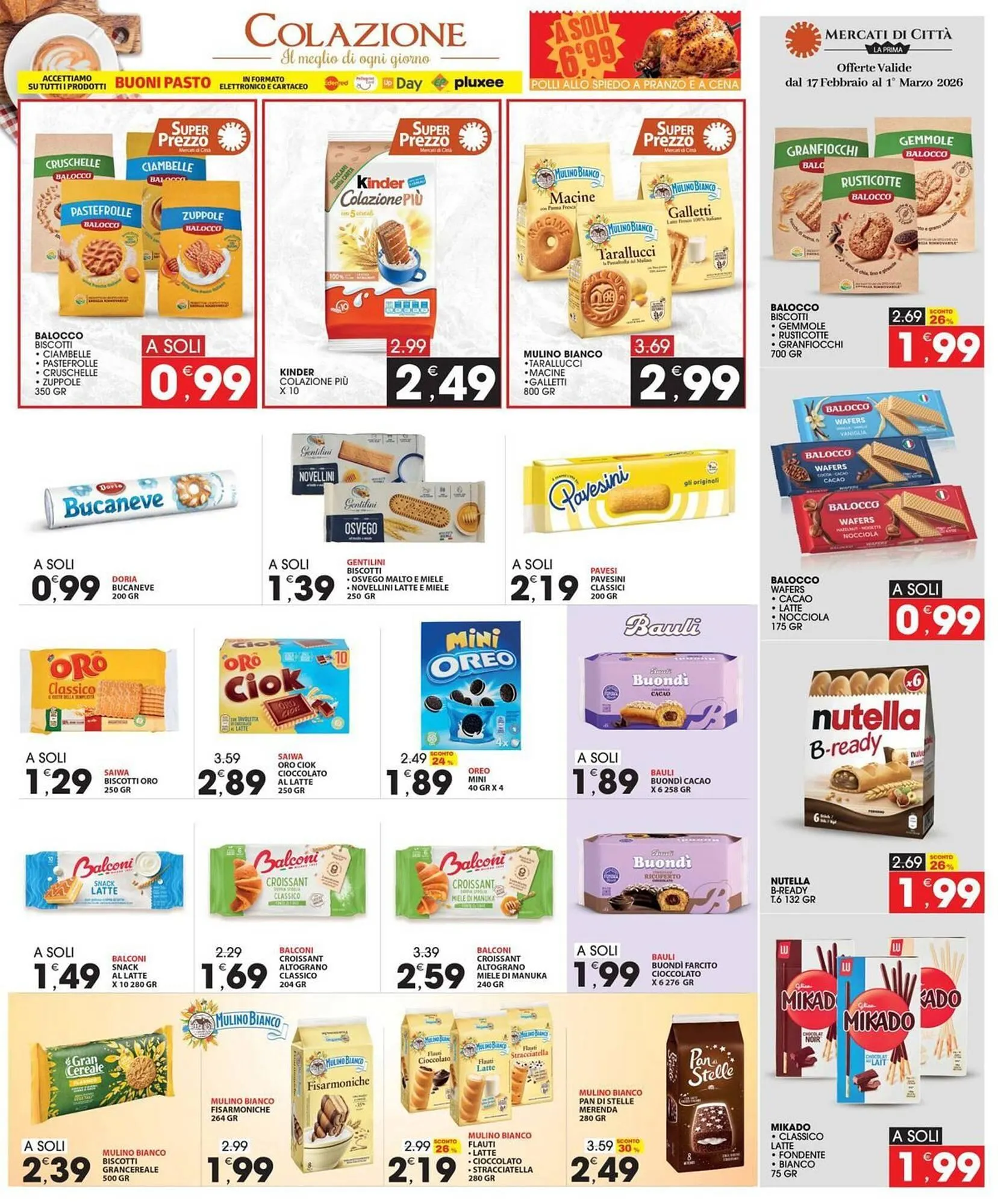 Volantino Mercati di Città La Prima da 17 febbraio a 1 marzo di 2026 - Pagina del volantino 19