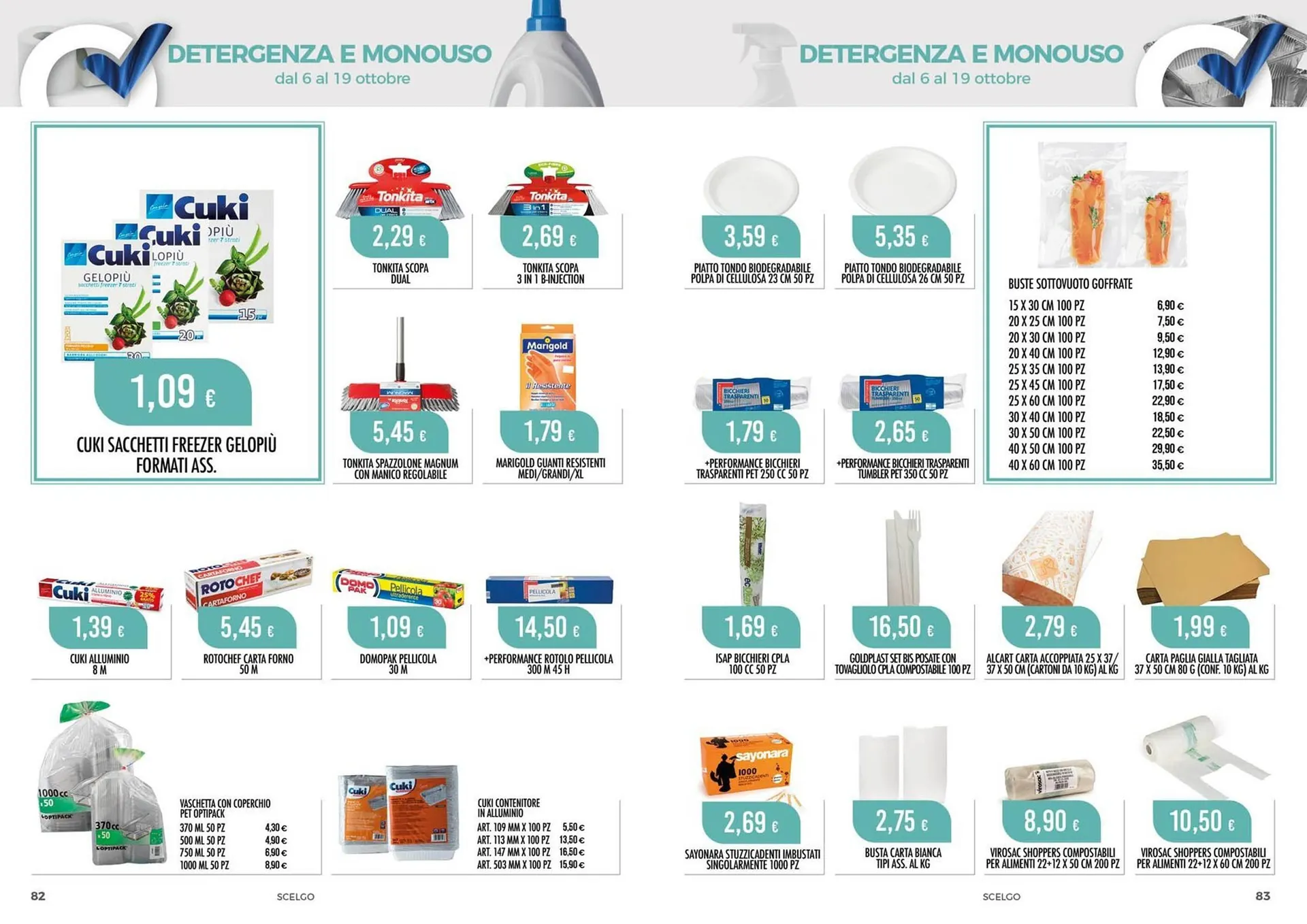 Volantino Scelgo da 6 ottobre a 19 ottobre di 2025 - Pagina del volantino 42