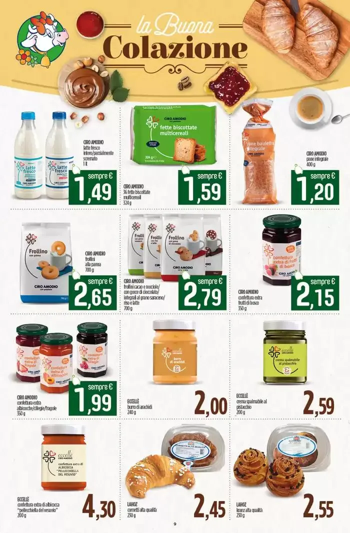 Il fresco quotidiano da 25 marzo a 3 aprile di 2025 - Pagina del volantino 9