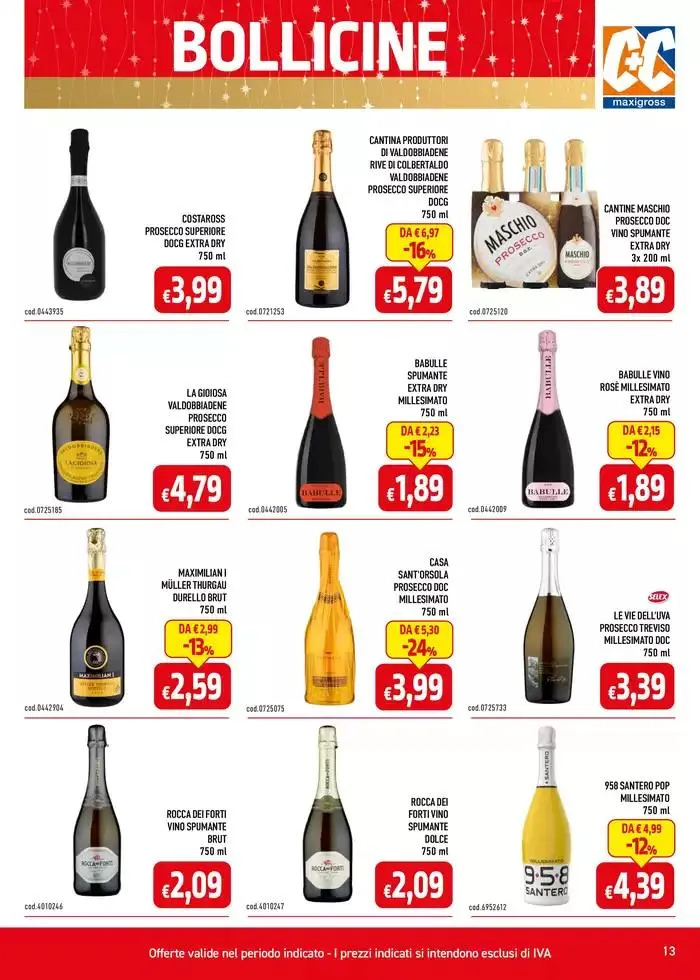 Catalogo C+C da 2 dicembre a 31 dicembre di 2024 - Pagina del volantino 13