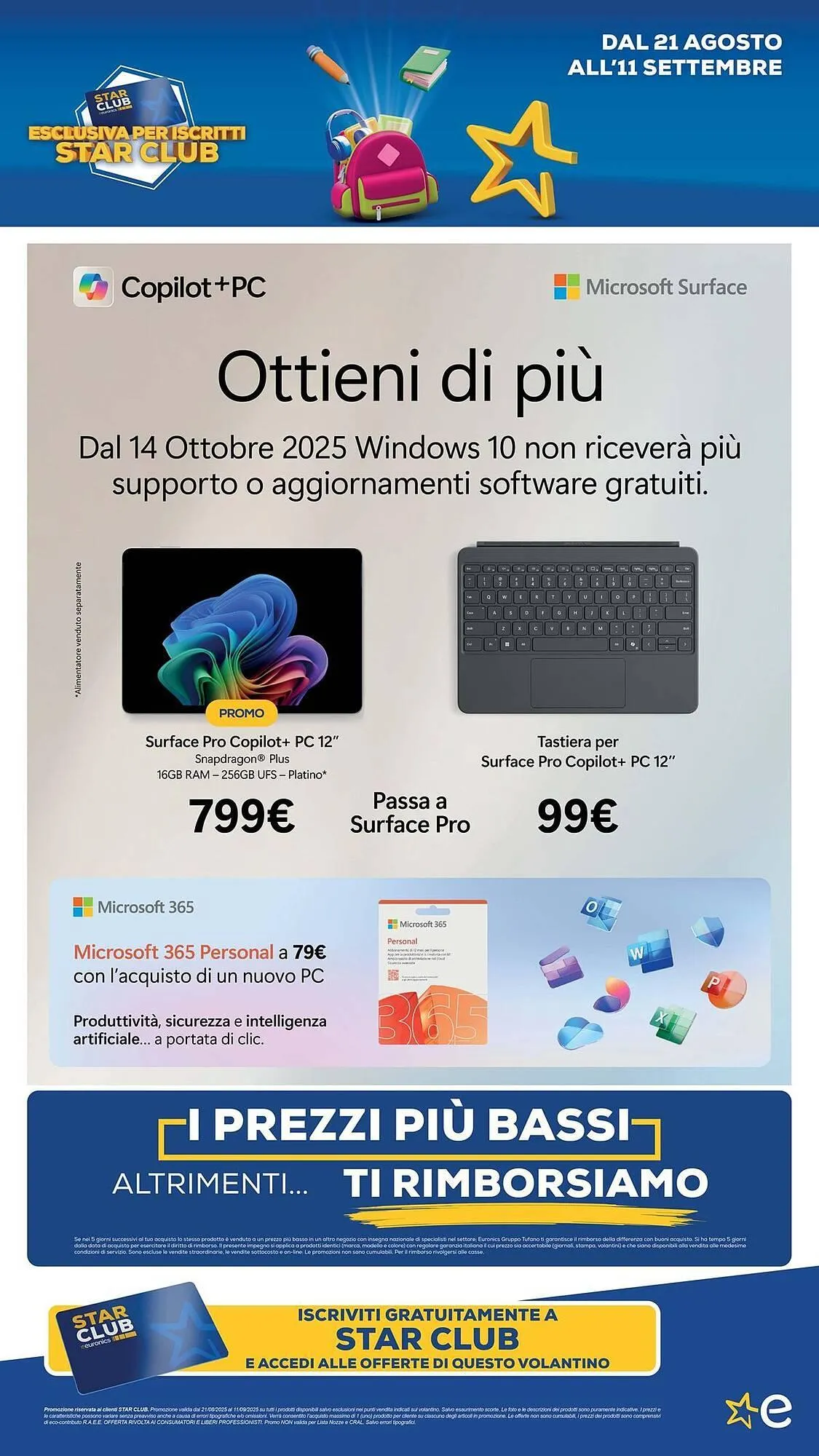Volantino Euronics da 21 agosto a 11 settembre di 2025 - Pagina del volantino 9