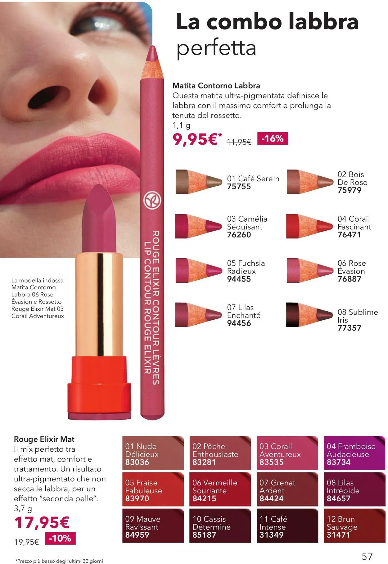 Yves Rocher Volantino attuale da 11 settembre a 25 settembre di 2025 - Pagina del volantino 57