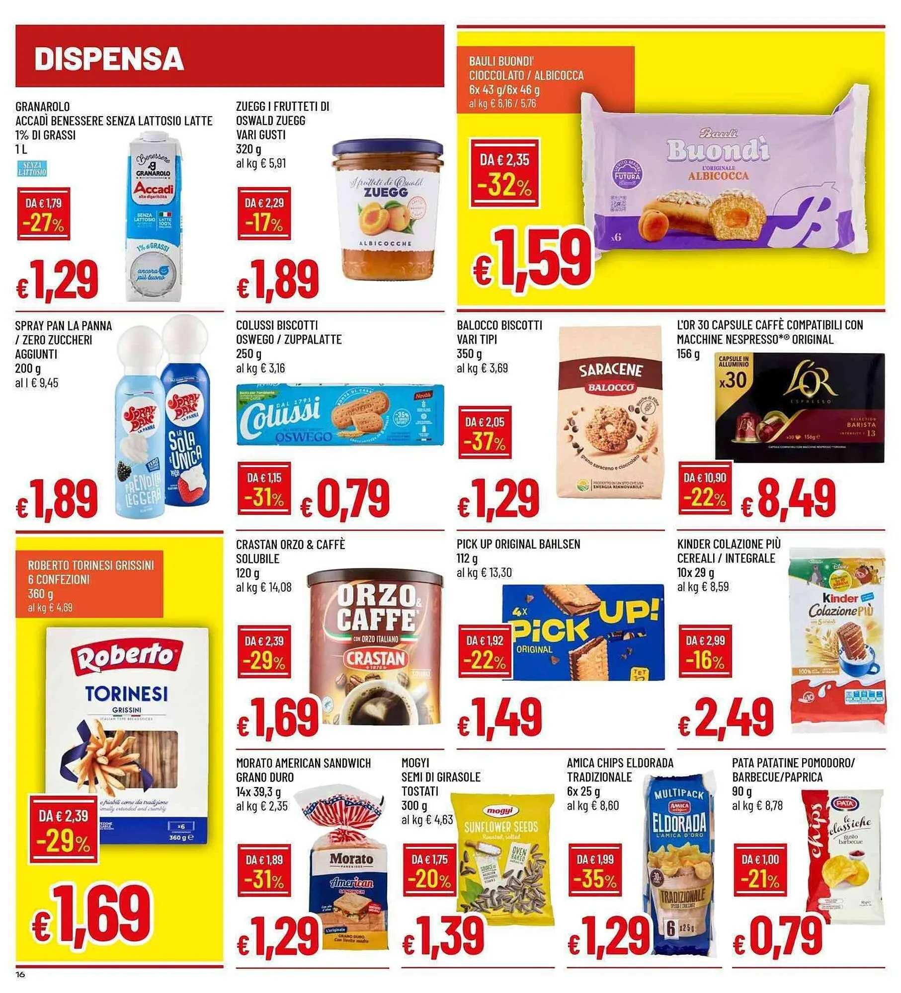 Volantino Galassia da 12 marzo a 25 marzo di 2026 - Pagina del volantino 16