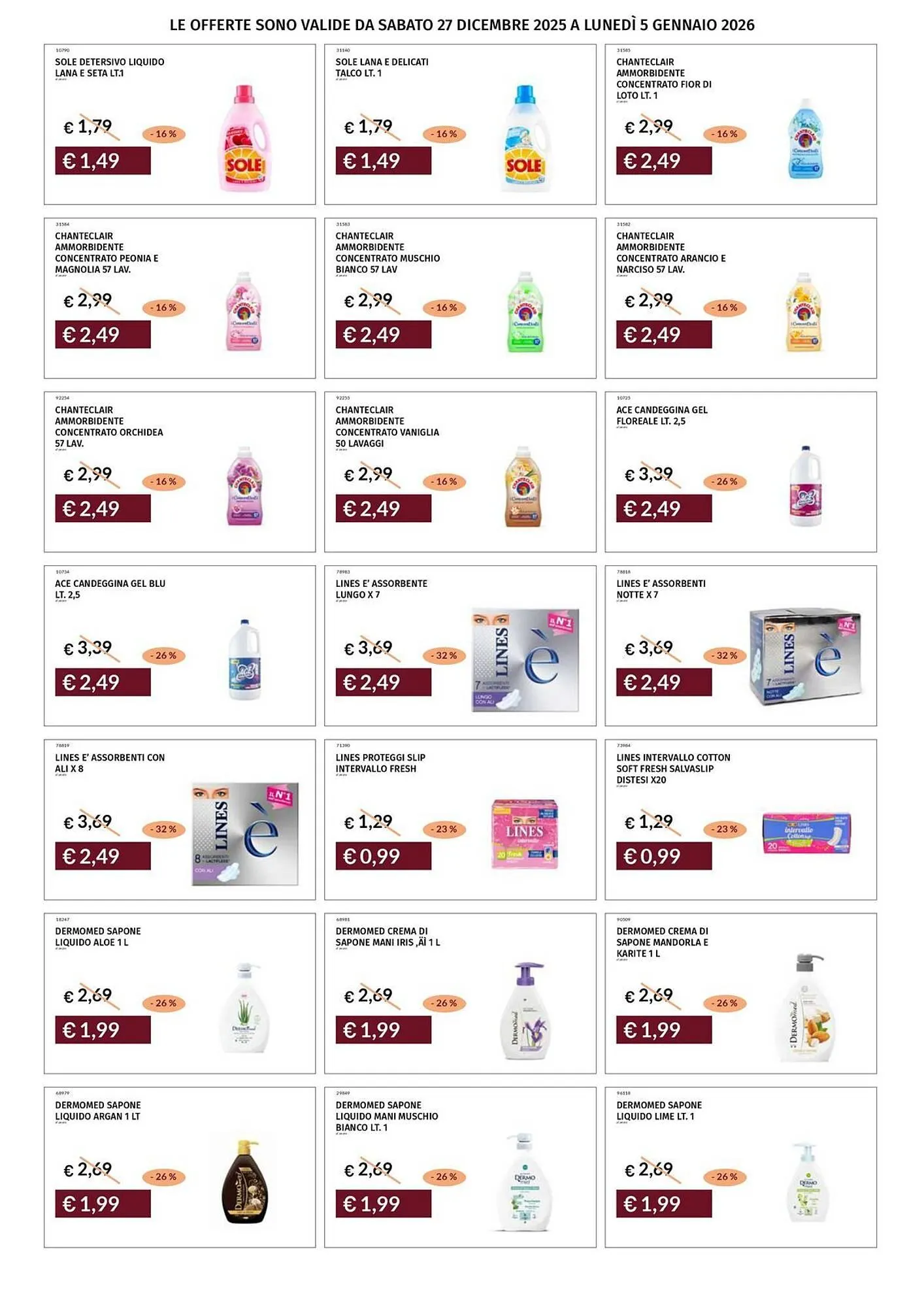 Volantino Prezzemolo e Vitale da 29 dicembre a 5 gennaio di 2026 - Pagina del volantino 36